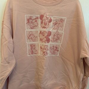Pink Disney Mickey & Frinds Sweatshirt